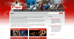 Desktop Screenshot of kmsport.cz